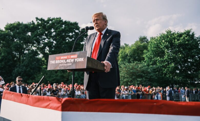 Trump will win if he does more speeches like the one in the Bronx