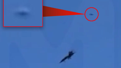 UFO spotted during Blue Angels air show over NY beach