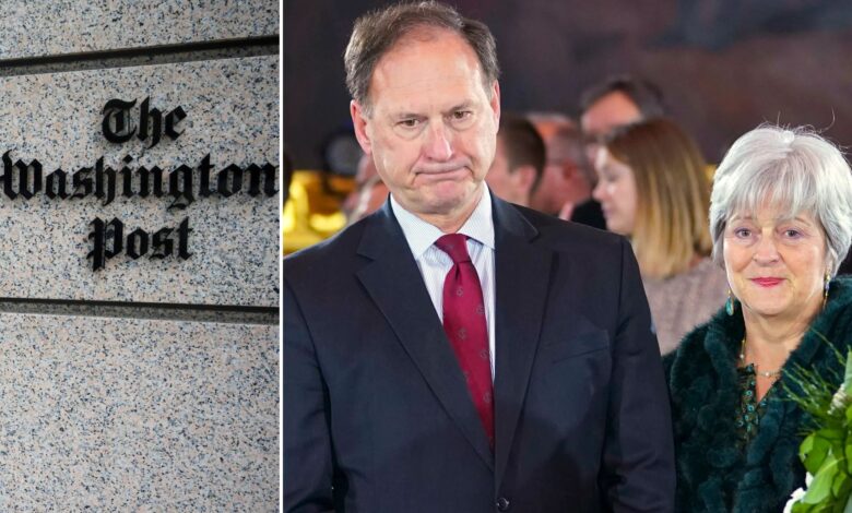 Washington Post reveals it passed on Alito flag story after confrontation with justice's wife