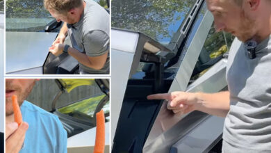 YouTuber uses finger to test Cybertruck trunk sensor -- and it doesn't go well