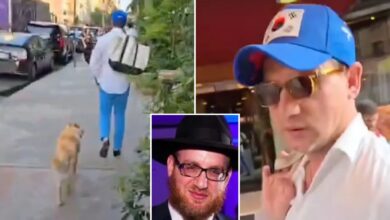 Antisemite calls NYC rabbi 'dirty Jew,' bashes him with bag: video