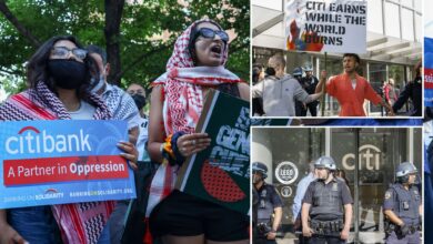 Citigroup urges staffers to 'keep cool' despite anti-Israel protests