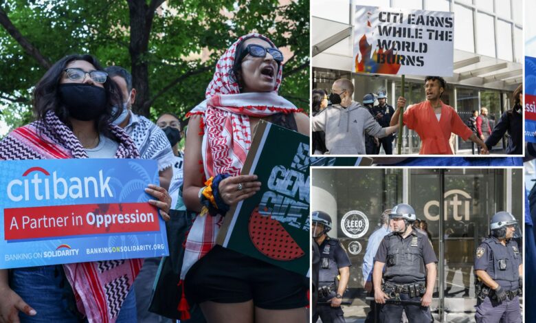 Citigroup urges staffers to 'keep cool' despite anti-Israel protests