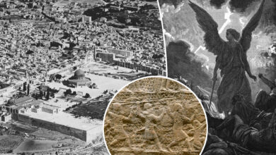 Clues of bloody Biblical battle between angel of God and 185K invading soldiers uncovered in Jerusalem: new research