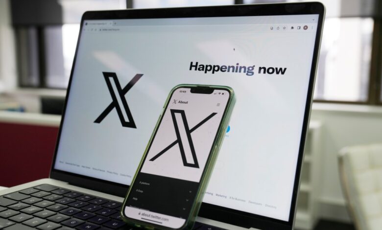 X homepage