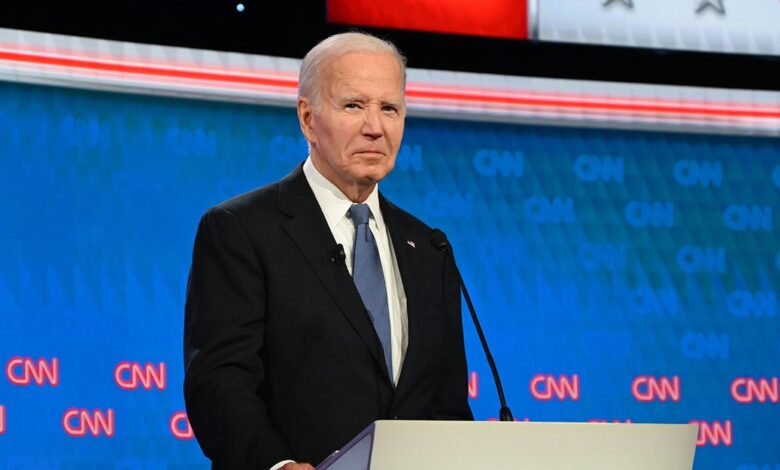 Biden at the debate