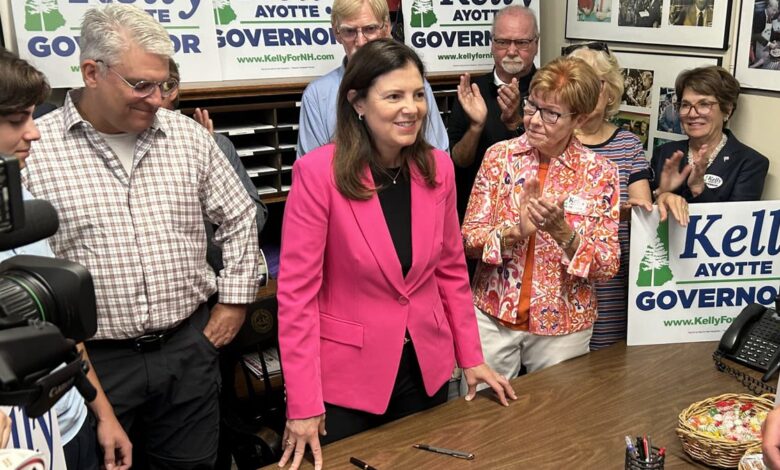 Kelly Ayotte defends her conservative credentials in the GOP nomination race for New Hampshire governor