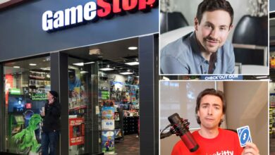 GameStop shares tank after CEO says store network will shrink despite huge cash pile