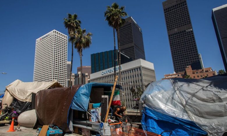 Gavin Newsom praises Supreme Court decision allowing cities to prohibit homeless people from sleeping in public spaces