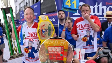 Joey Chestnut banned from 2024 Nathan's hot dog eating contest