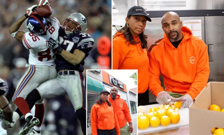 NY Giants 'helmet catch' hero David Tyree loses nearly $500K as juice store franchise deal turns sour