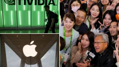 Nvidia overtakes Apple as second-most valuable company