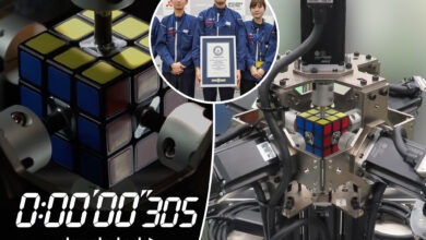 Robot breaks Guinness World Record for solving Rubik's Cube — 10 times faster than any human