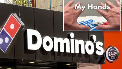 Successful applicant for $100-an-hour Domino’s Pizza hand model role revealed