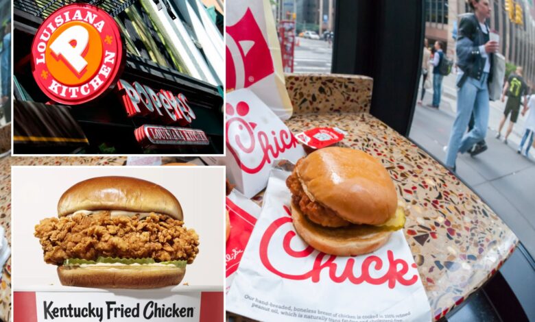 The best fast food chicken sandwiches in America by state