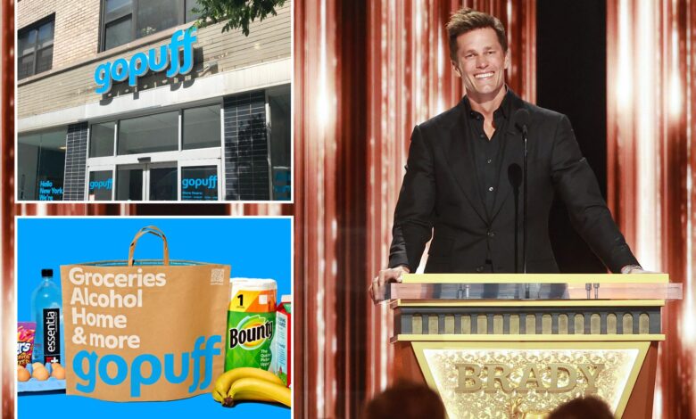 Tom Brady teams up with delivery service Gopuff, selling TB12, health products