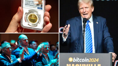 Crypto shares surge after Trump emerges as the crypto candidate at world's largest Bitcoin conference