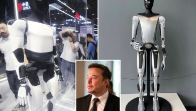 Elon Musk gives update on when Tesla will use Optimus humanoid robots