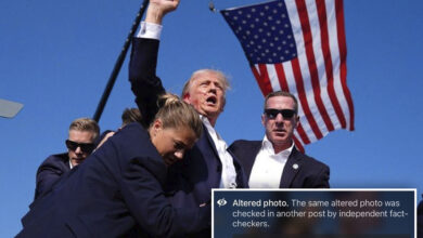 Facebook admits it wrongly censored iconic photo of bleeding Trump