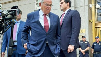 NJ Sen. Bob Menendez shooting down claims he plans to resign after federal bribery conviction