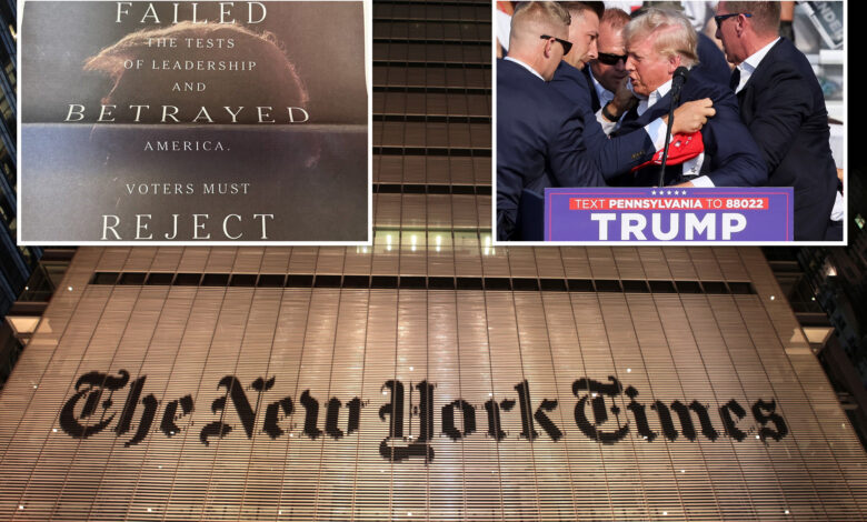 NY Times defends printing scathing editorial after assassination attempt