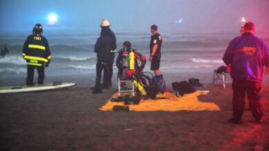 A pair of teenage girls drowned in the waters off Coney Island on Friday night, according to cops.