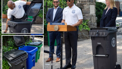 NYC to require small residential buildings including brownstones to buy $50 official trash bins