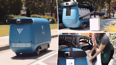 Rugged new robot delivery vehicle promises 'ultra-fast' service
