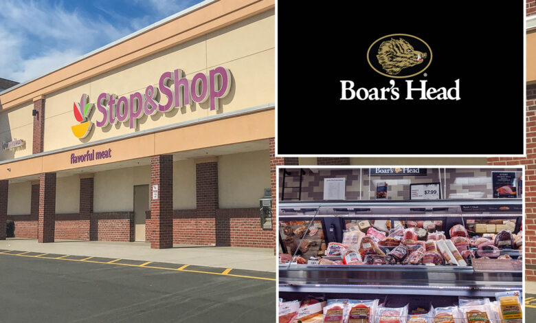 Stop & Shop closes all store delis after Boar's Head recalls meats following deadly listeria outbreak