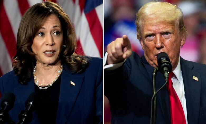 Kamala Harris, Donald Trump