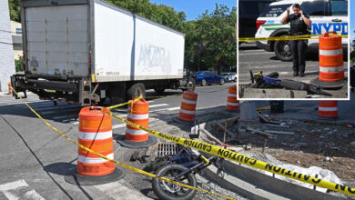 16-year-old boy killed after truck crashes into e-bike on NYC street: police