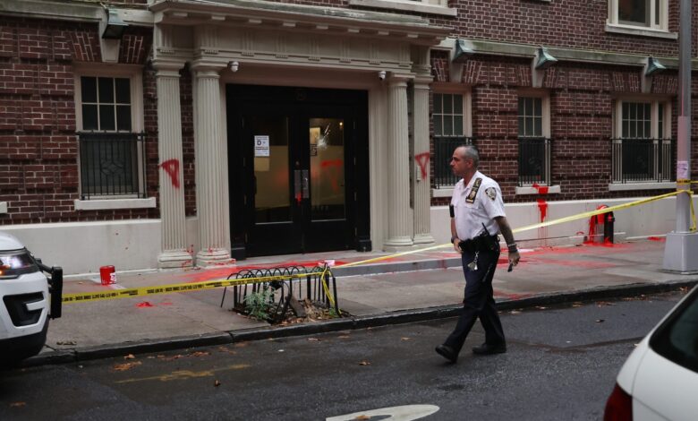 Anti-Israel vandalism at Columbia executive's house, Letters