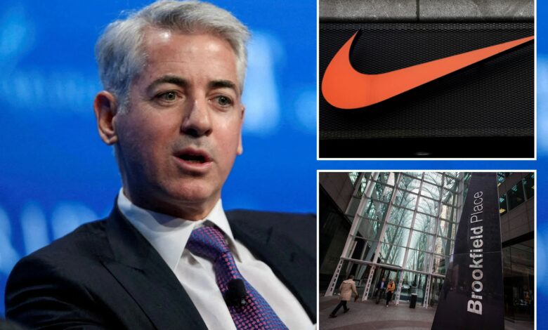 Bill Ackman's hedge fund bets on Nike in first new investments in over a year