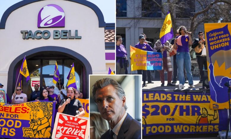 California fast food workers demand another minimum wage increase — four months after $4 raise