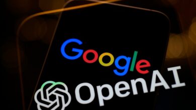 Google, Open AI logos