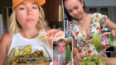 Eating a whole cucumber a day is the latest TikTok trend