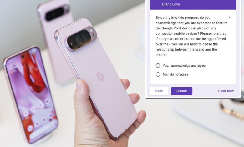 Google under fire for pressing influencers to 'prefer' Pixel smartphone