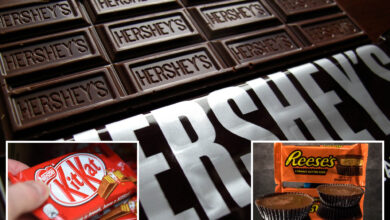 Hershey cuts yearly guidance, profit after 17% drop in sales