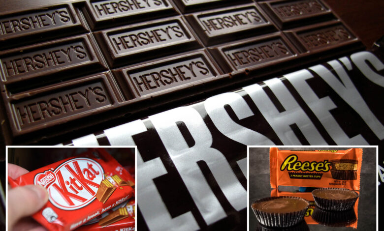 Hershey cuts yearly guidance, profit after 17% drop in sales