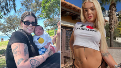 Influencers feud over inappropriate behavior at 6-week-old baby's funeral