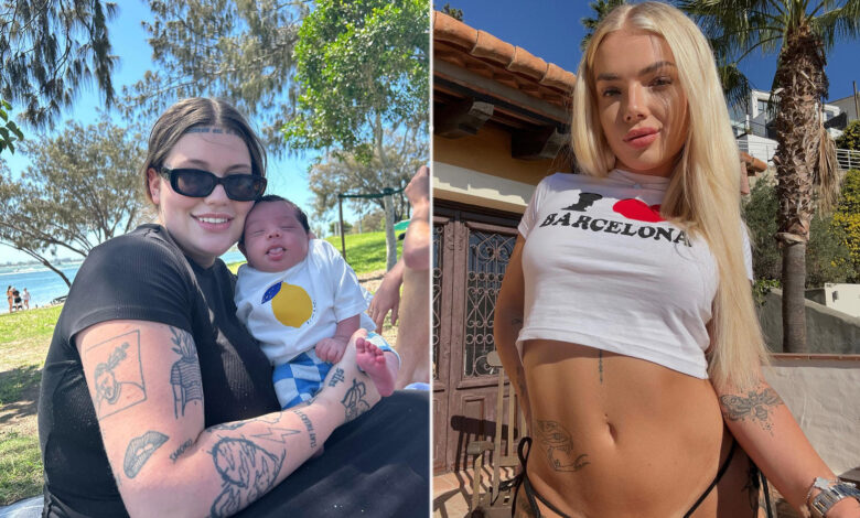 Influencers feud over inappropriate behavior at 6-week-old baby's funeral