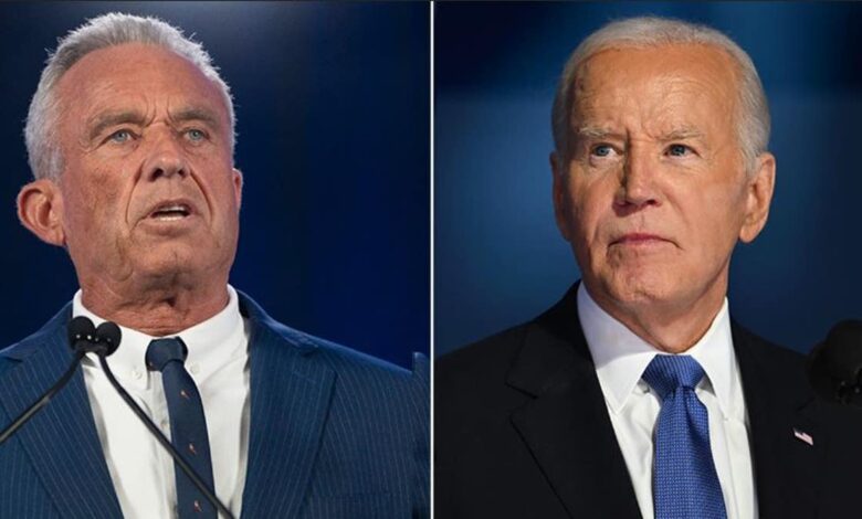 A split of Kennedy and Biden