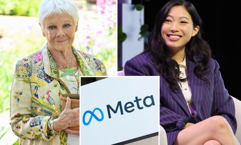 Meta wants Judy Dench, Awkwafina and Keegan-Michael Key for AI deals