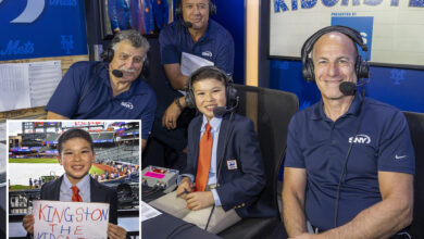 NYC boy Kingston Nahm-Korn calls Mets game as SNY Kidcaster contest winner