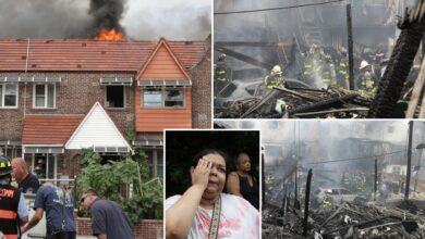 NYC fire engulfs seven homes; 11 firefighters injured: FDNY