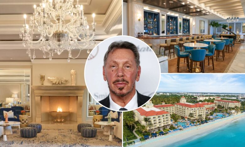 Oracle billionaire Larry Ellison purchases ritzy Palm Beach resort near his sprawling Manalapan estate