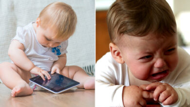 Preschool tablet use linked to angry outbursts, more screen time