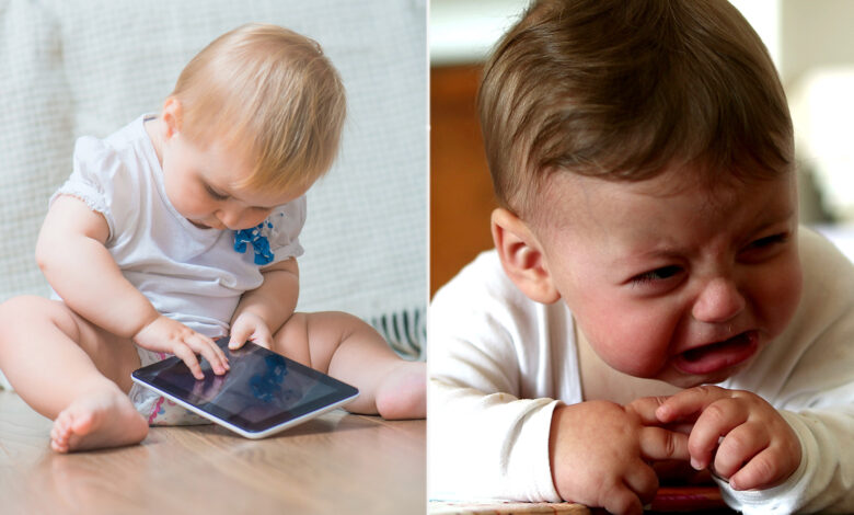 Preschool tablet use linked to angry outbursts, more screen time