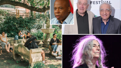 Robert De Niro, Martin Scorcese and Patti Smith fight to save Elizabeth Street Garden