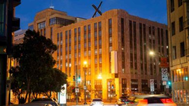 A newly constructed X sign is seen on the roof of the headquarters of the social media platform previously known as Twitter, in San Francisco, on July 29, 2023